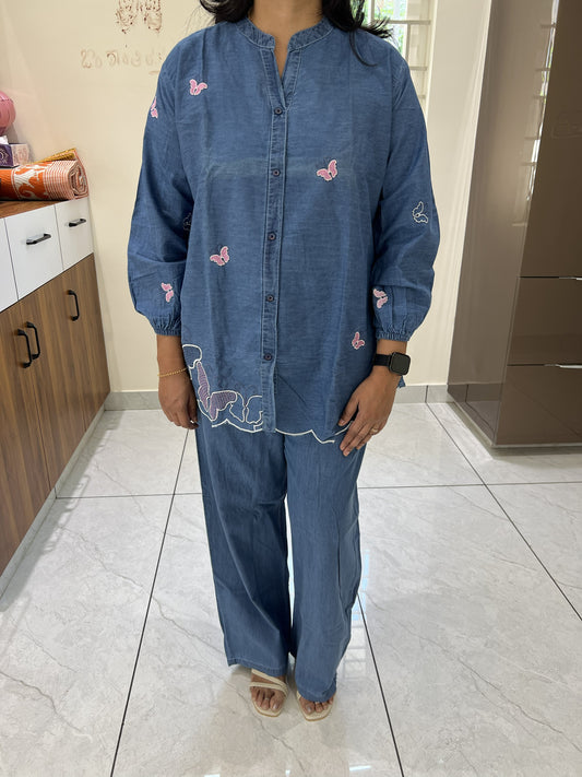 Light Blue Denim co-ords